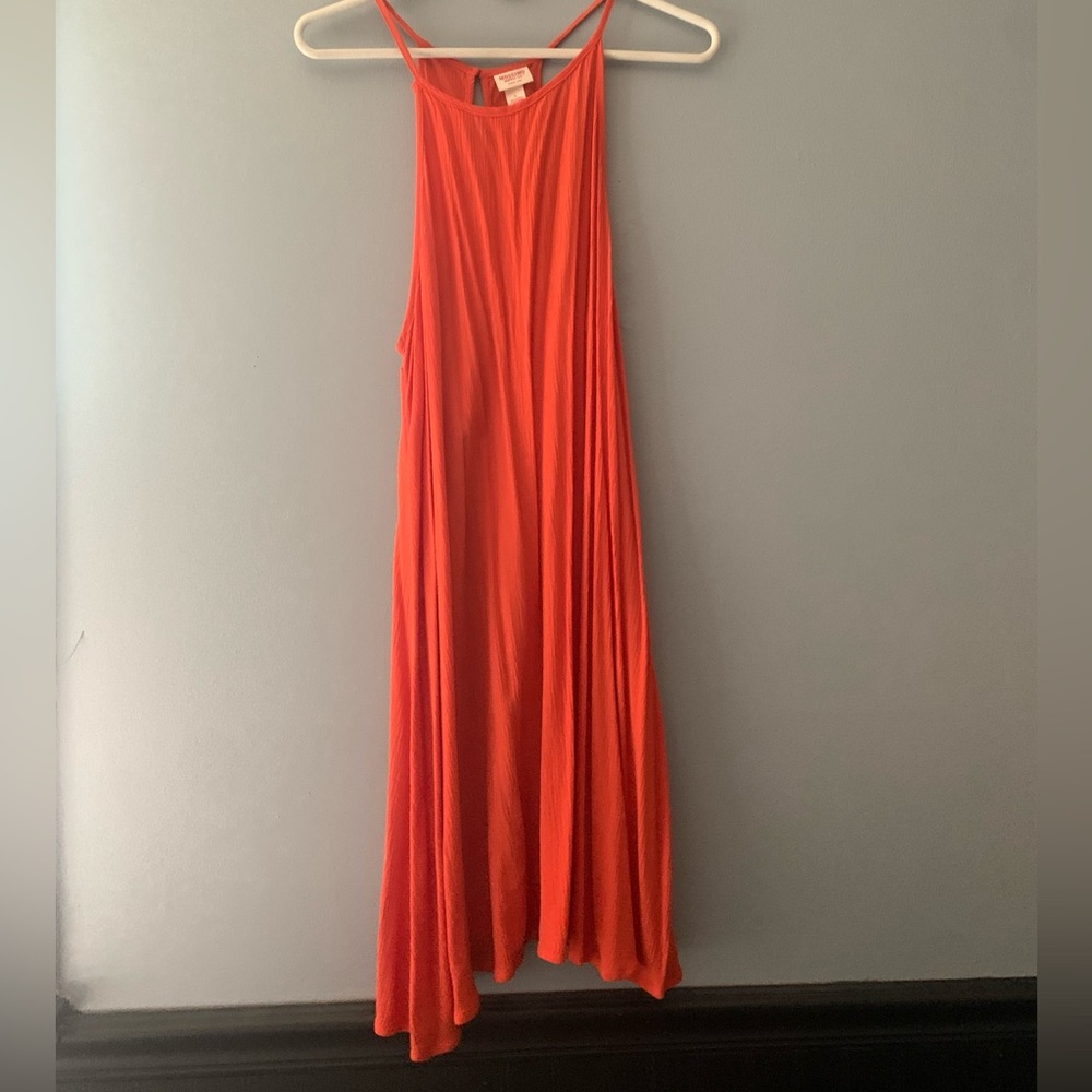 Orange dress
